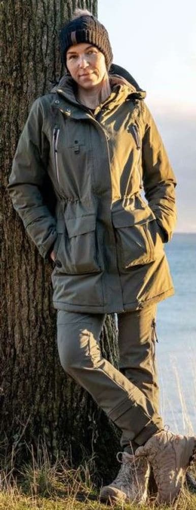 Trainer Pants ulkoiluhousut, vihreä, view: 3