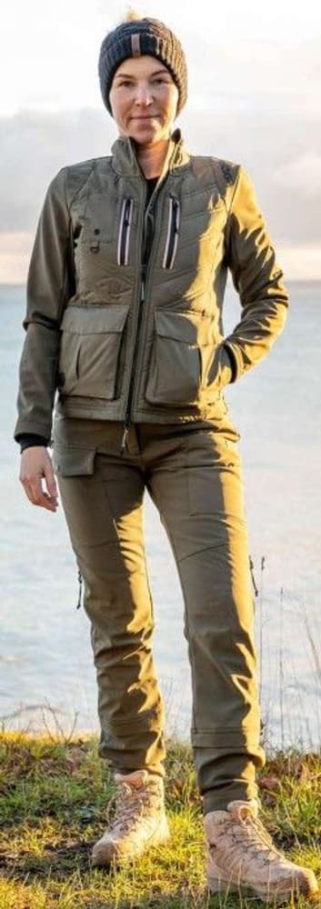 Trainer Pants ulkoiluhousut, vihreä, view: 2