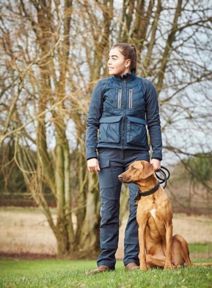 Trainer Short Jacket naisten ulkoilutakki, tummansininen, view: 3