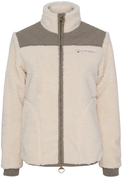 Paula Faux Fur Jacket naisten takki, Sandshell, view: 0