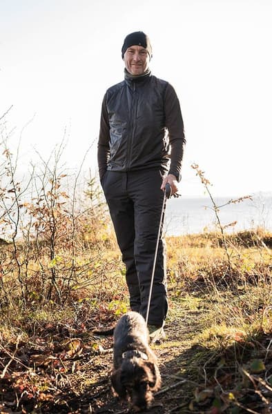 Trainer Unisex Winter Trousers toppahousut, Black, view: 2