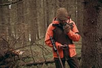 Noux -metsästyshousut, vihreä-oranssi - view: 2