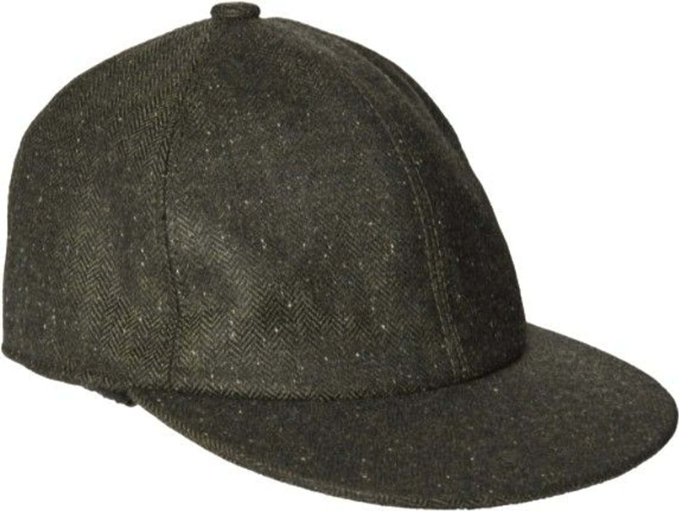 Blake Cap metsästyslippis, unisex, Dark Green Harringbone, view: 0