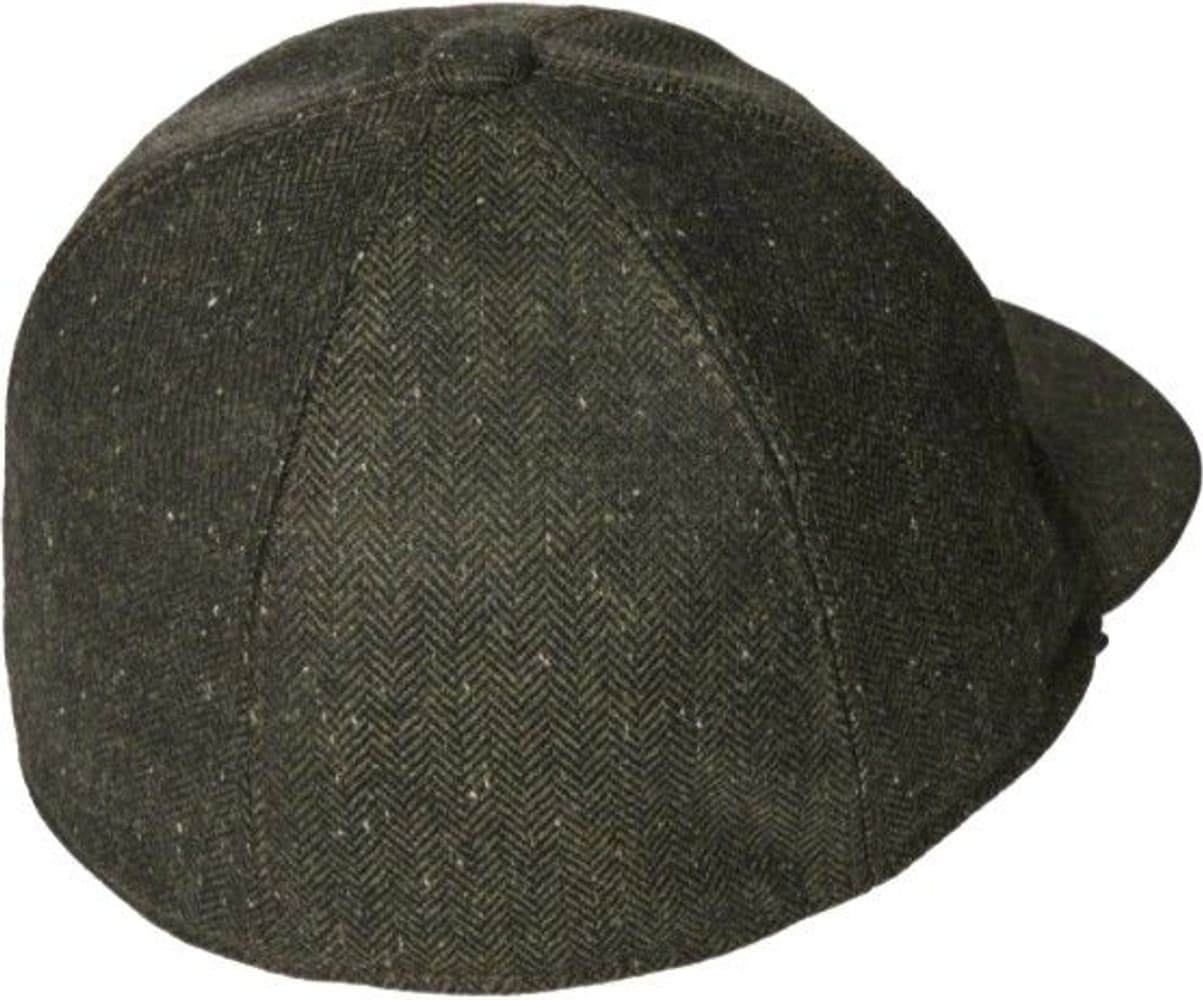 Blake Cap metsästyslippis, unisex, Dark Green Harringbone, view: 1