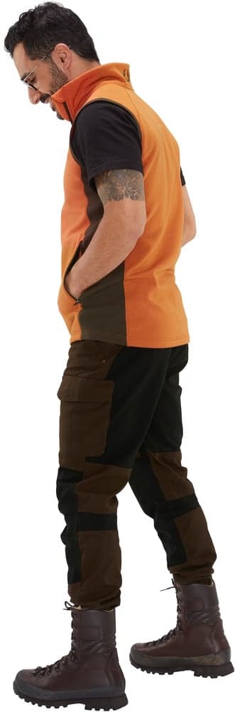 Lenzie Fleece Orange/Brown, view: 3