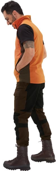 Lenzie Fleece Orange/Brown - view: 3