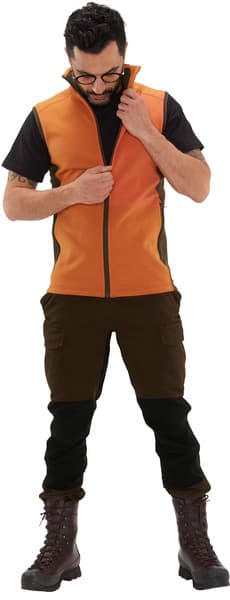 Lenzie Fleece Orange/Brown, view: 1