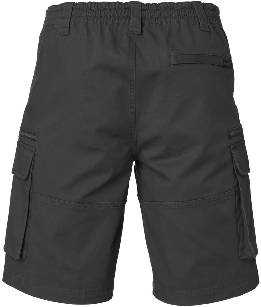 Jay Shorts puuvillaiset shortsit, tummanharmaa, view: 1