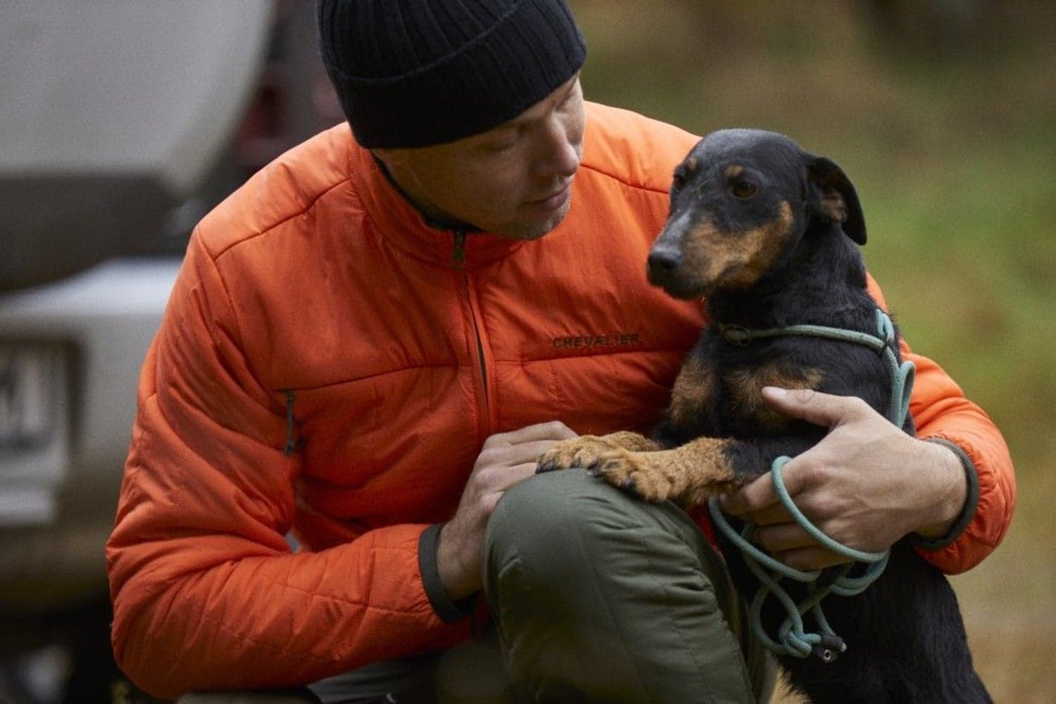 Breeze miesten housut, tummanvihreä, view: 5