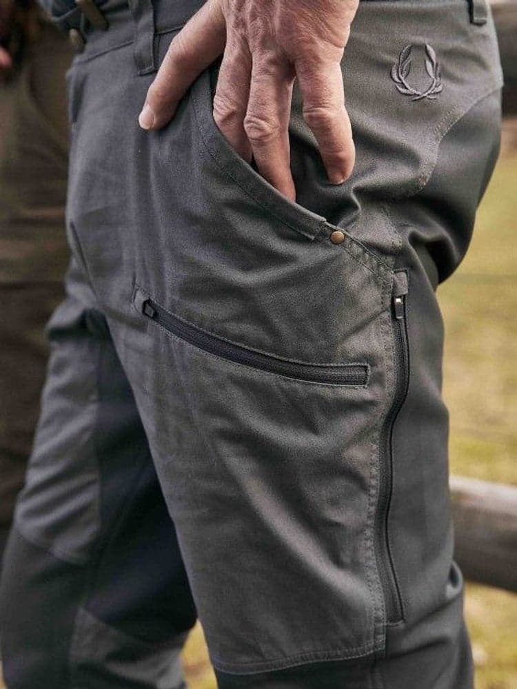 Belston -housut, tummanvihreä, view: 1