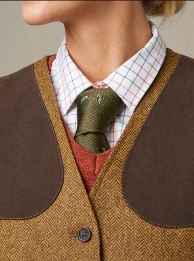 Ducks Tie & Hanky Set Green, view: 1