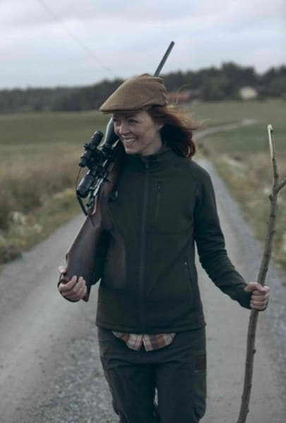 Tay Fleece -paita naisille, tummanvihreä, view: 4