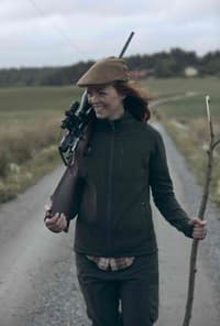 Tay Fleece -paita naisille, tummanvihreä - view: 4