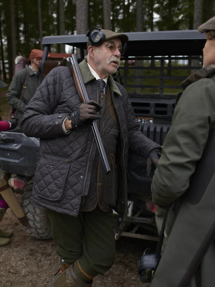 Willot miesten takki, tummanruskea, view: 2