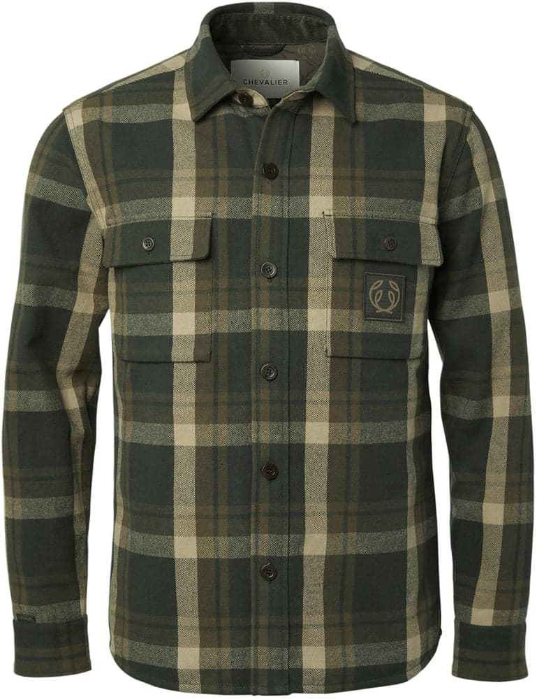 Axe Overshirt paita, Green Checked, view: 0