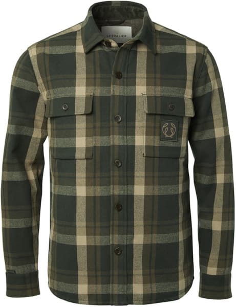 Axe Overshirt paita, Green Checked, view: 0