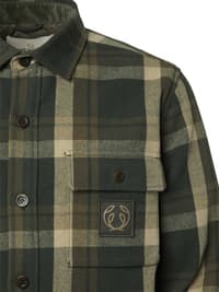 Axe Overshirt paita, Green Checked - view: 2