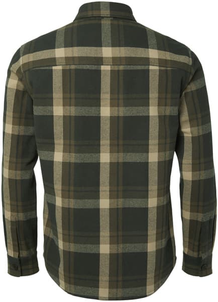 Axe Overshirt paita, Green Checked, view: 1