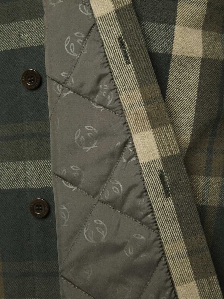 Axe Overshirt paita, Green Checked, view: 3