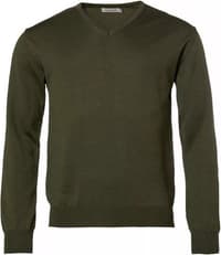 Aston -merinovillapaita, tummanvihreä - view: 0