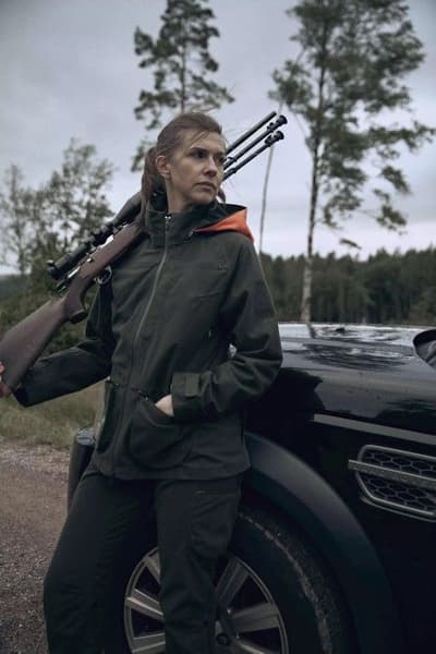 Griffon -naisten metsästystakki, tummanvihreä, view: 6