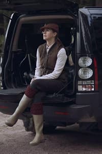 Elemore Breeks -naisten polvihousut, tummanruskea - view: 1