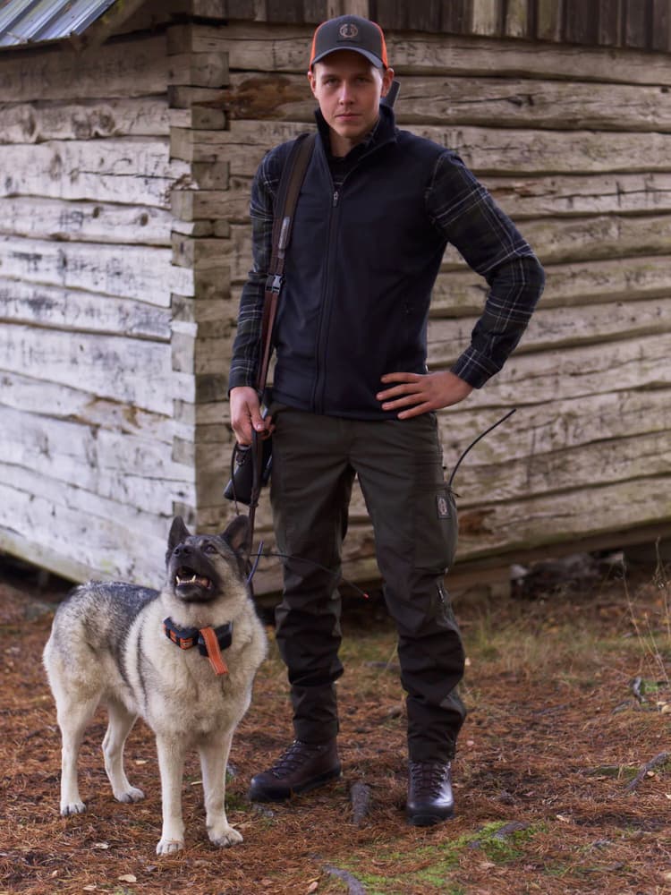 Cross Hybrid Pants metsästyshousut, Tobacco Green, view: 3