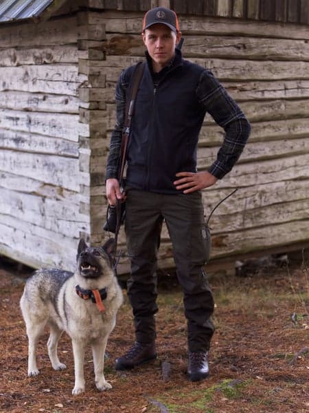 Cross Hybrid Pants metsästyshousut, Tobacco Green, view: 3