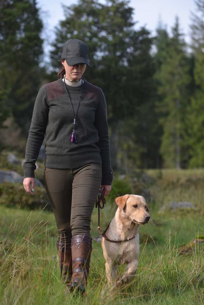 Spey Stretch Pants naisten metsästyshousut, Tobacco Green, view: 5