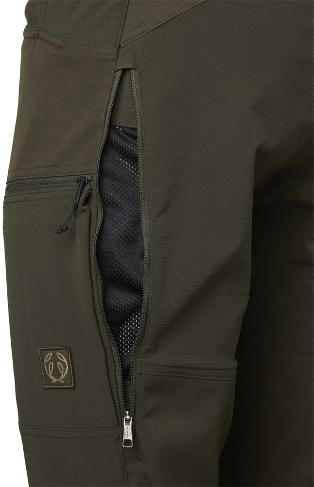 Spey Stretch Pants naisten metsästyshousut, Tobacco Green, view: 3