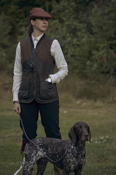 Vintage Shooting Vest Naisten, view: 2