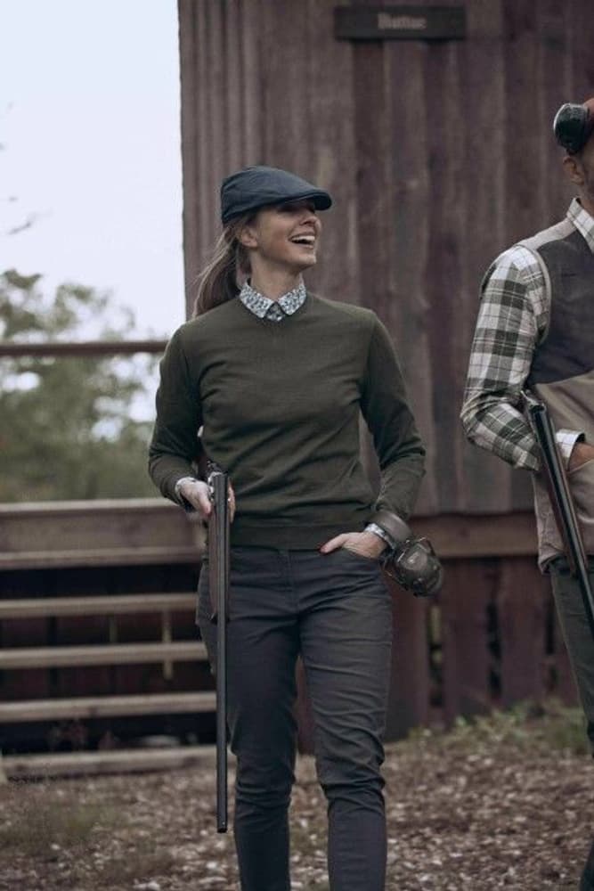 Blaise -naisten merinovillapaita, vihreä, view: 1