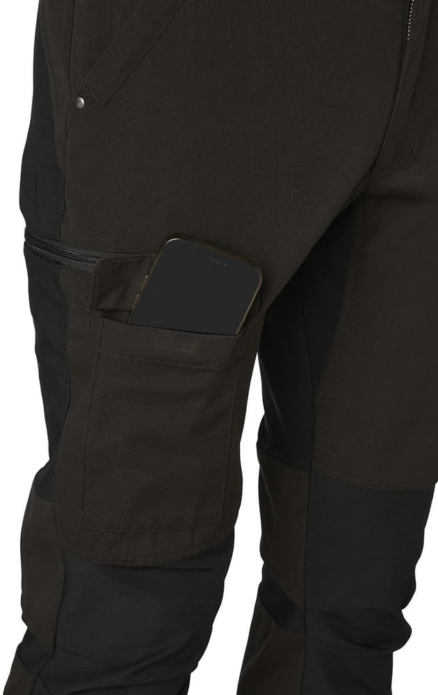 Arizona Pro Pants Men 2.0 työ- ja ulkoiluhousut, Dark Brown, view: 2
