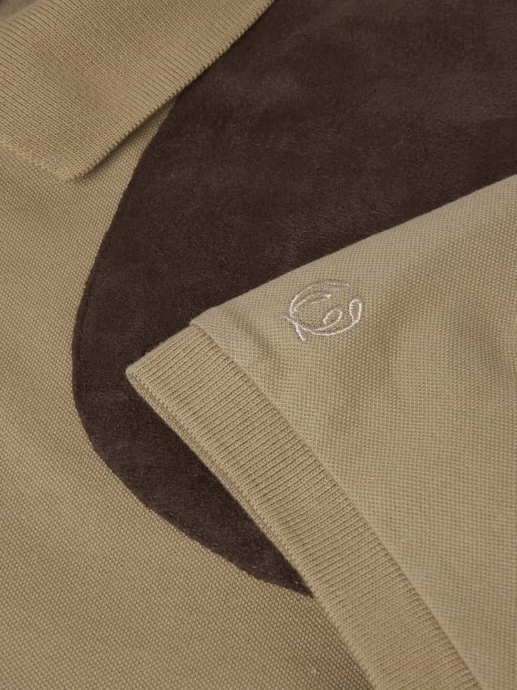 Berry Polo Shirt Women naisten pikeepaita, vaaleanruskea, view: 3