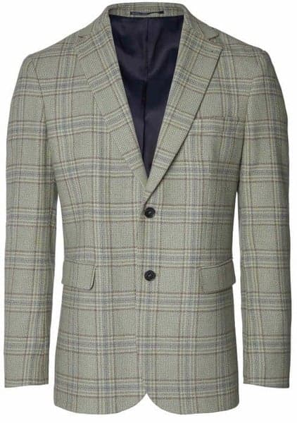 Wiston Tweed Blazer, Willow Green Checked, view: 0