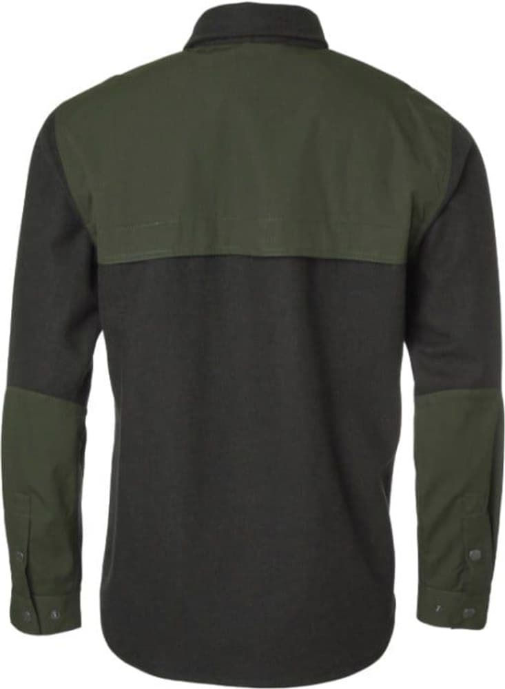 Beat -fleecepaita, hiilenharmaa/vihreä, view: 1