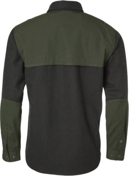 Beat -fleecepaita, hiilenharmaa/vihreä, view: 1