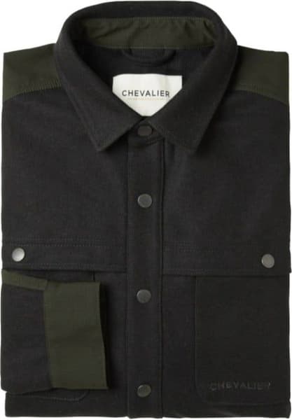 Beat -fleecepaita, hiilenharmaa/vihreä, view: 2