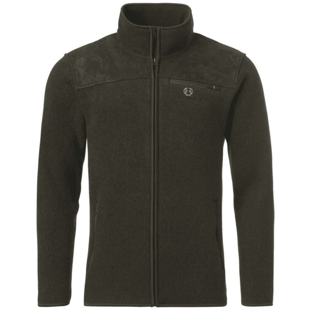 Brodie Fleece Jacket fleecetakki, tummanvihreä, view: 0