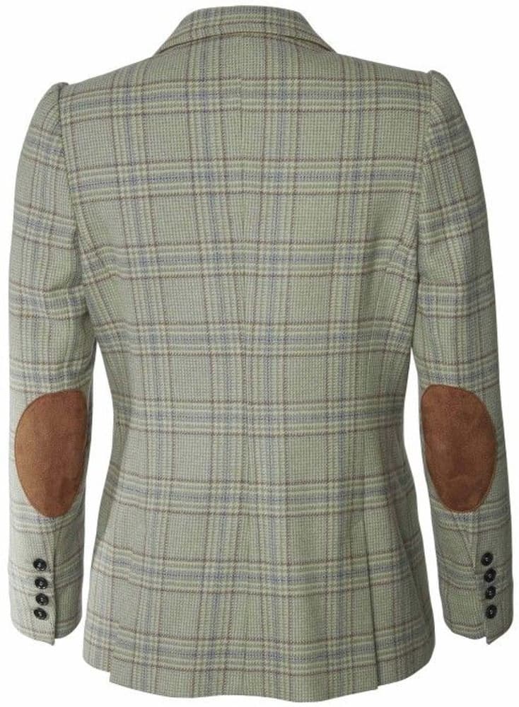 Advie Tweed Blazer naisille, Willow Green Checked, view: 1