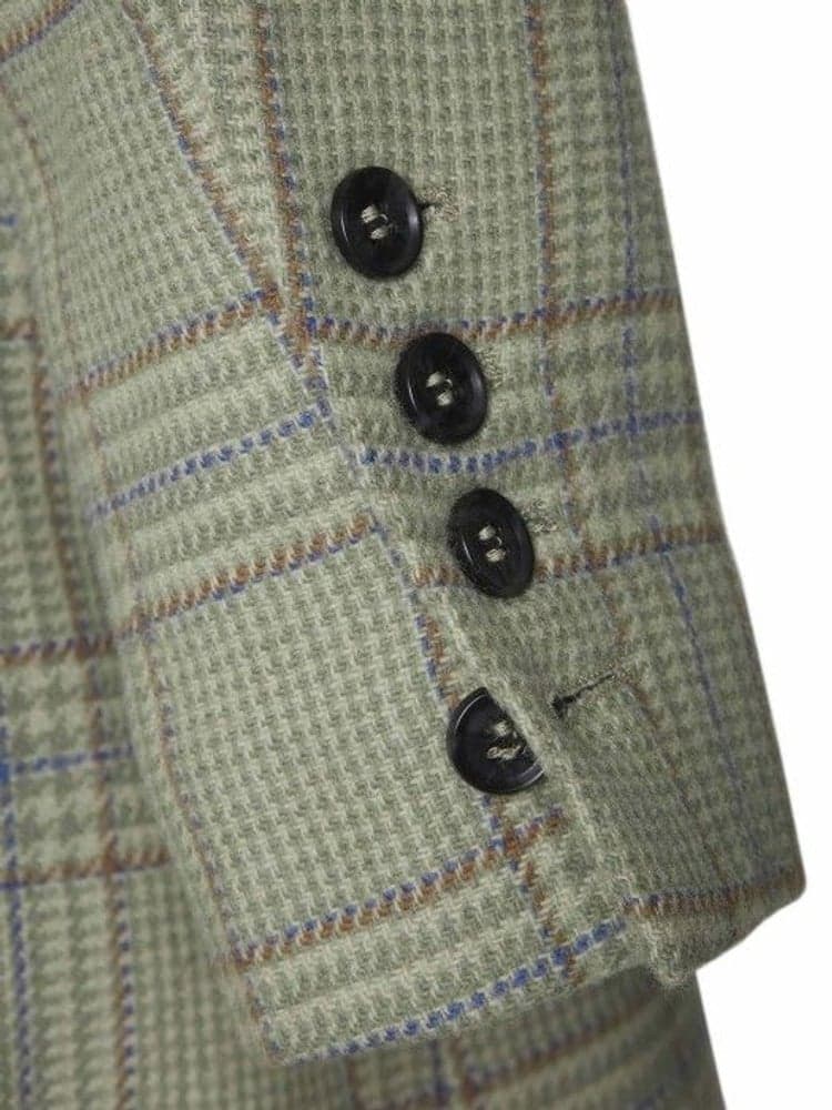 Advie Tweed Blazer naisille, Willow Green Checked, view: 5