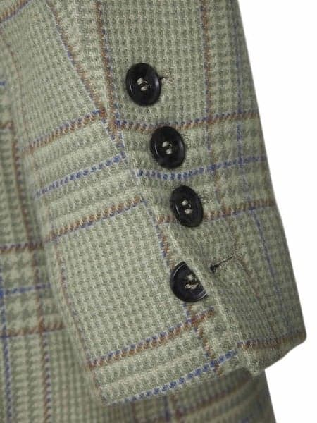 Advie Tweed Blazer naisille, Willow Green Checked, view: 5
