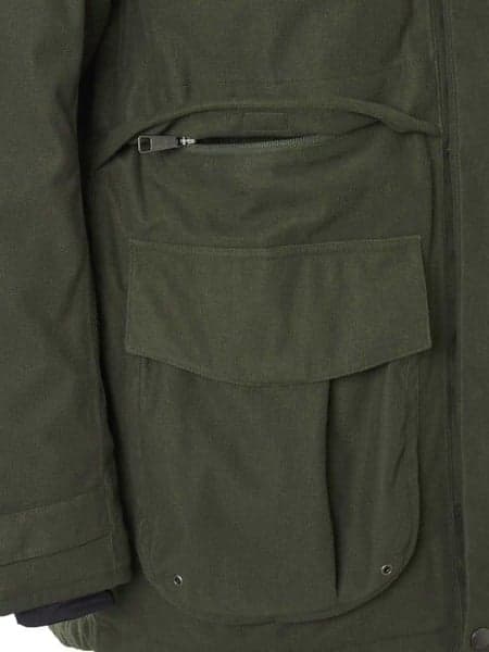 Basset Winter -metsästystakki, tummanvihreä, view: 3