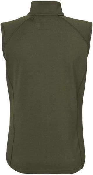 Lenzie Fleece Vest naisten fleeceliivi, Dark Green, view: 1