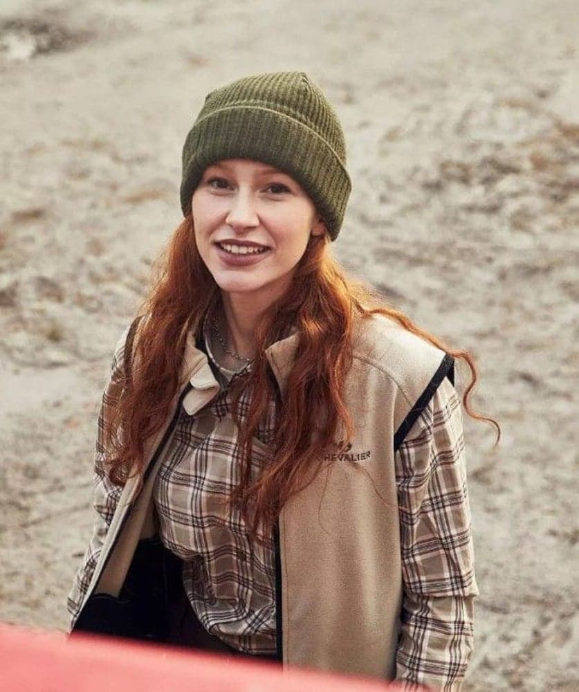 Lenzie Fleece Vest Naisten Sand/Brown, view: 1