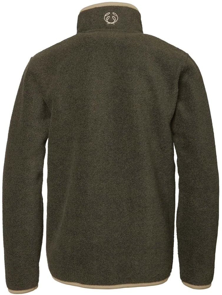 Mainstone Jacket Junior lasten fleecetakki, maastonvihreä, view: 1
