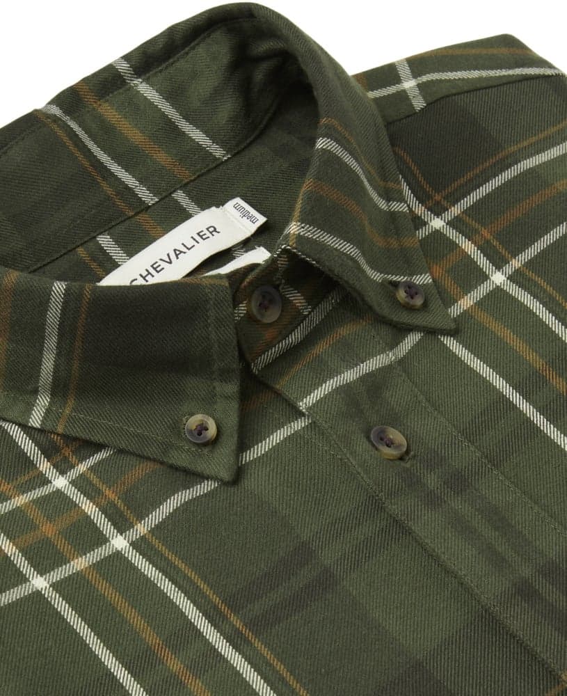 Willow Flannel Shirt flanellipaita, tummanvihreä, view: 3