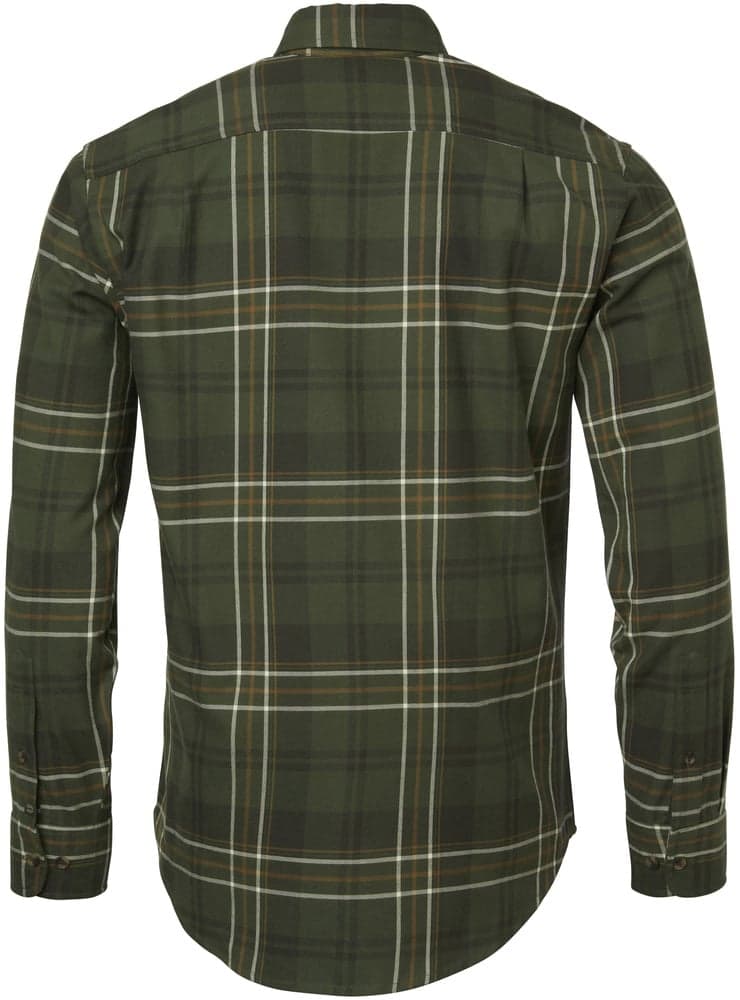 Willow Flannel Shirt flanellipaita, tummanvihreä, view: 1