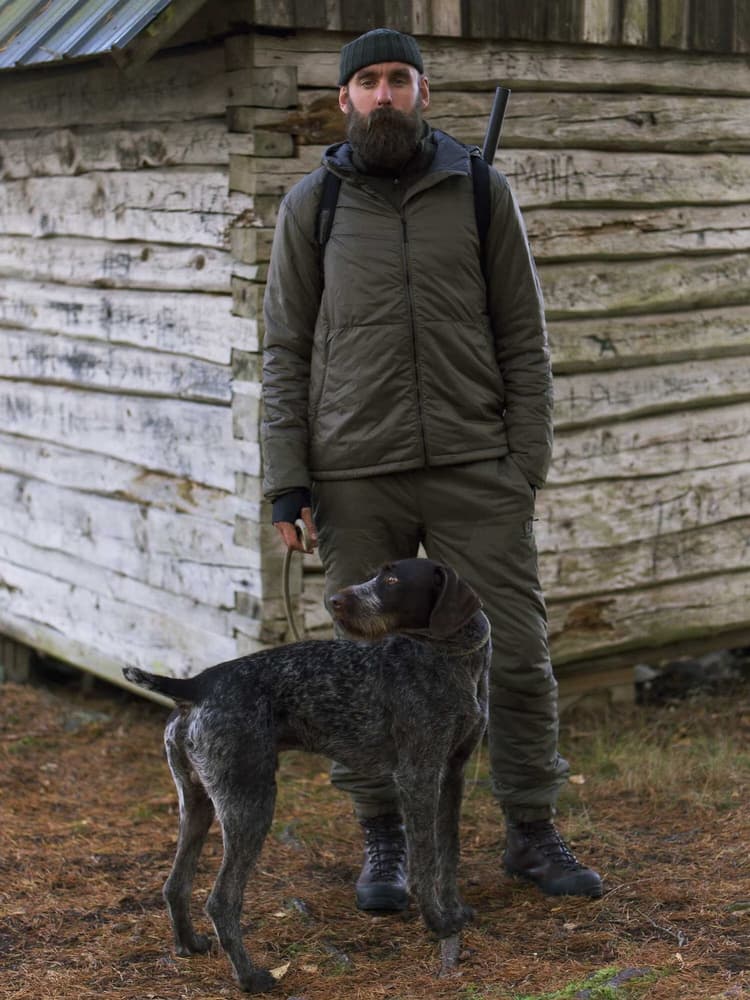 Thermo Fill140 Hood Jacket kevyttoppatakki metsästykseen, Dusk, view: 4