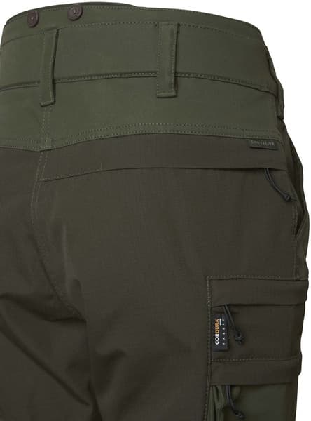 Cross Hybrid naisten metsästyshousut, tummanvihreä, view: 3
